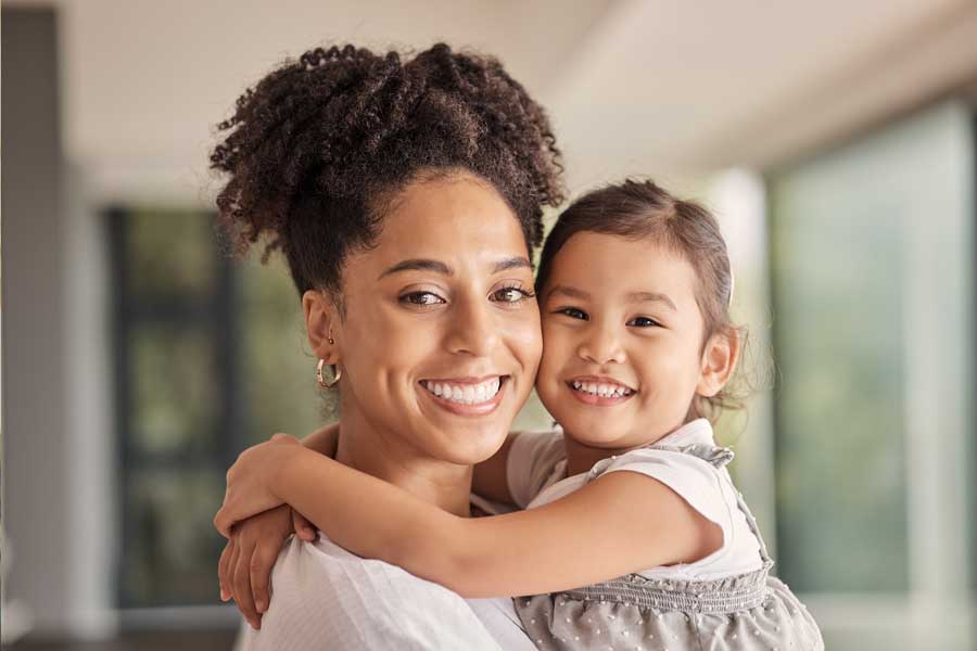 child-and-mom Orthodontic Offices in Webster & Gates, NY